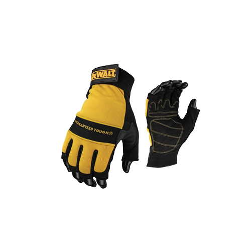 Dewalt fingerless hot sale gloves